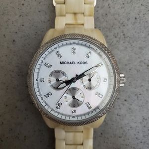 Michael Kors Watch Mother of Pearl Face